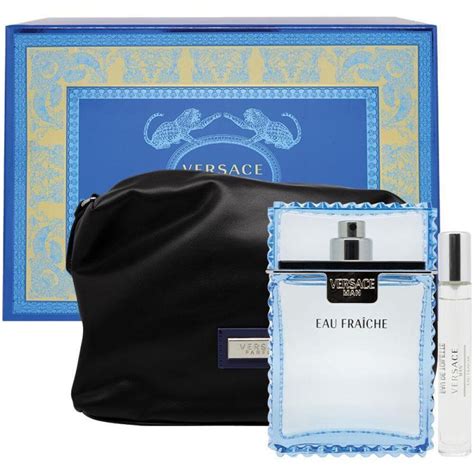 versace eau fraiche 100ml 3 piece set